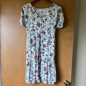 Maurices Short Sleeve V-Neck Sundress